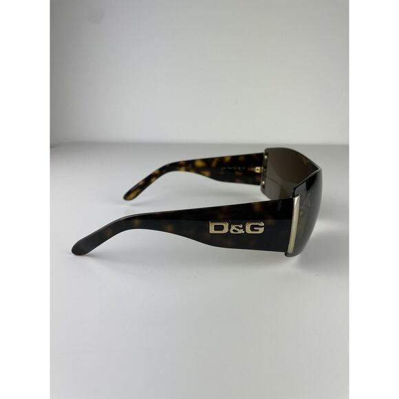 Dulce Gabbana Sunglasses Women’s Full Wrap DG8039 Tortoise Shell - Picture 3 of 6